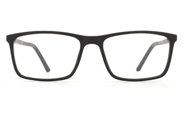 Men Calypso Eyeglasses: Robbie -Black - SpecSMART Eye Clinic (Front View)